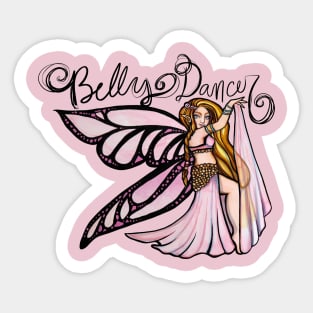 Belly Dancer Fairy Sticker